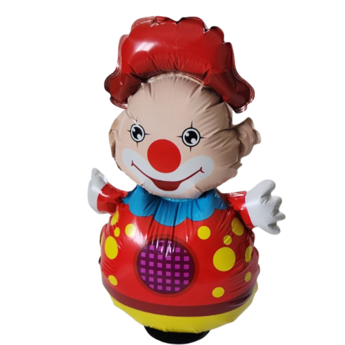 בלון ליצן עומד - צבעוני