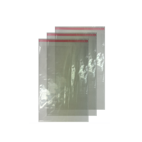 שקיות צלופן עם פס הדבקה  15X10 ס"מ - 25 יח'