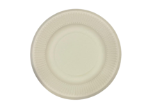 צלחת 9 קנה סוכר 50 יח' - טבעי