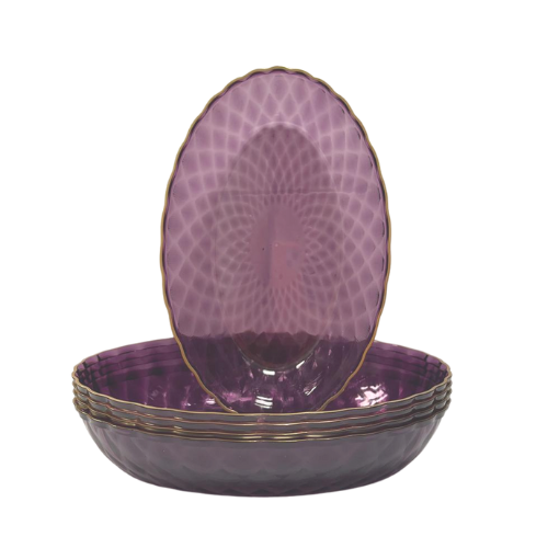 קסרול פלסטיק פלאש 10 יח' - סגול