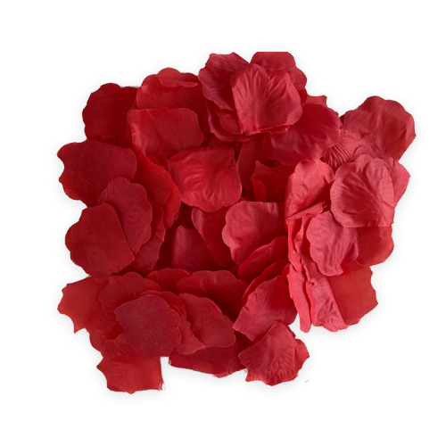 עלי כותרת לפיזור מבד 10 גרם - אדום