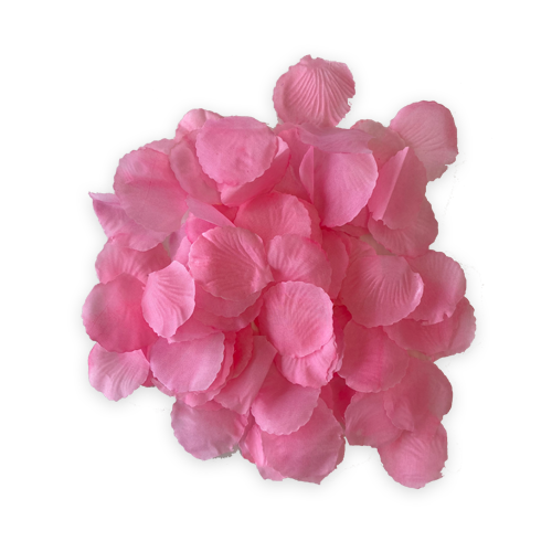 עלי כותרת לפיזור מבד 10 גרם - ורוד