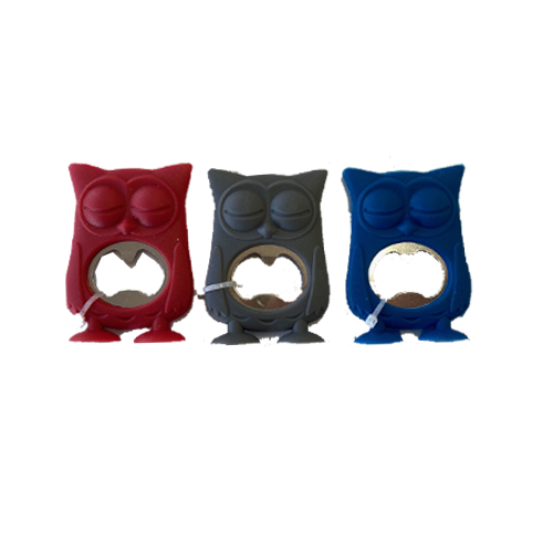 פותחן פקקים דגם ינשוף - צבע משתנה