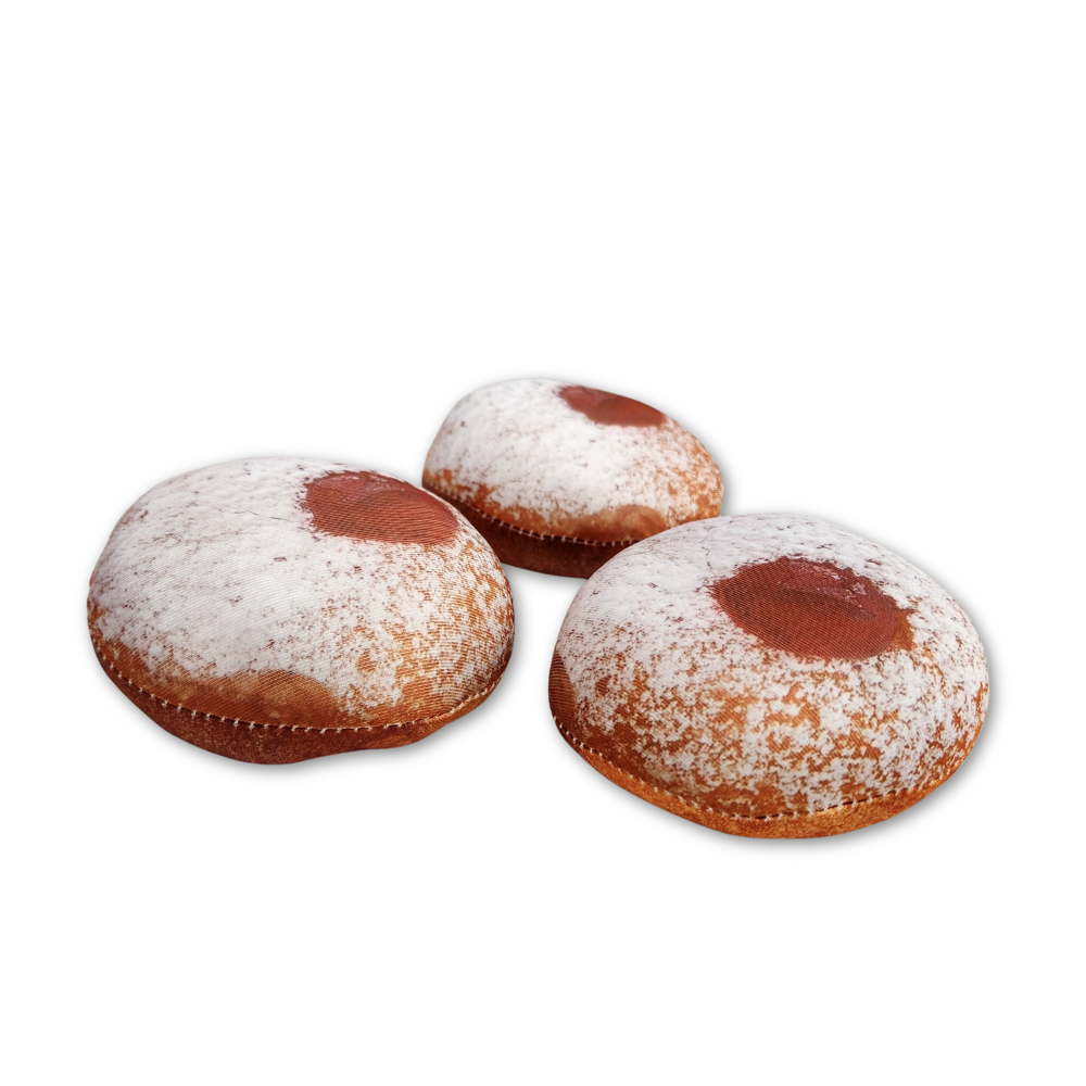 כרית סופגניה לחנוכה