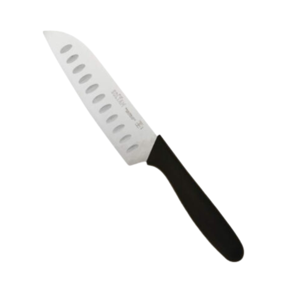 סכין סנטוקו קצרה סולתם - שחור