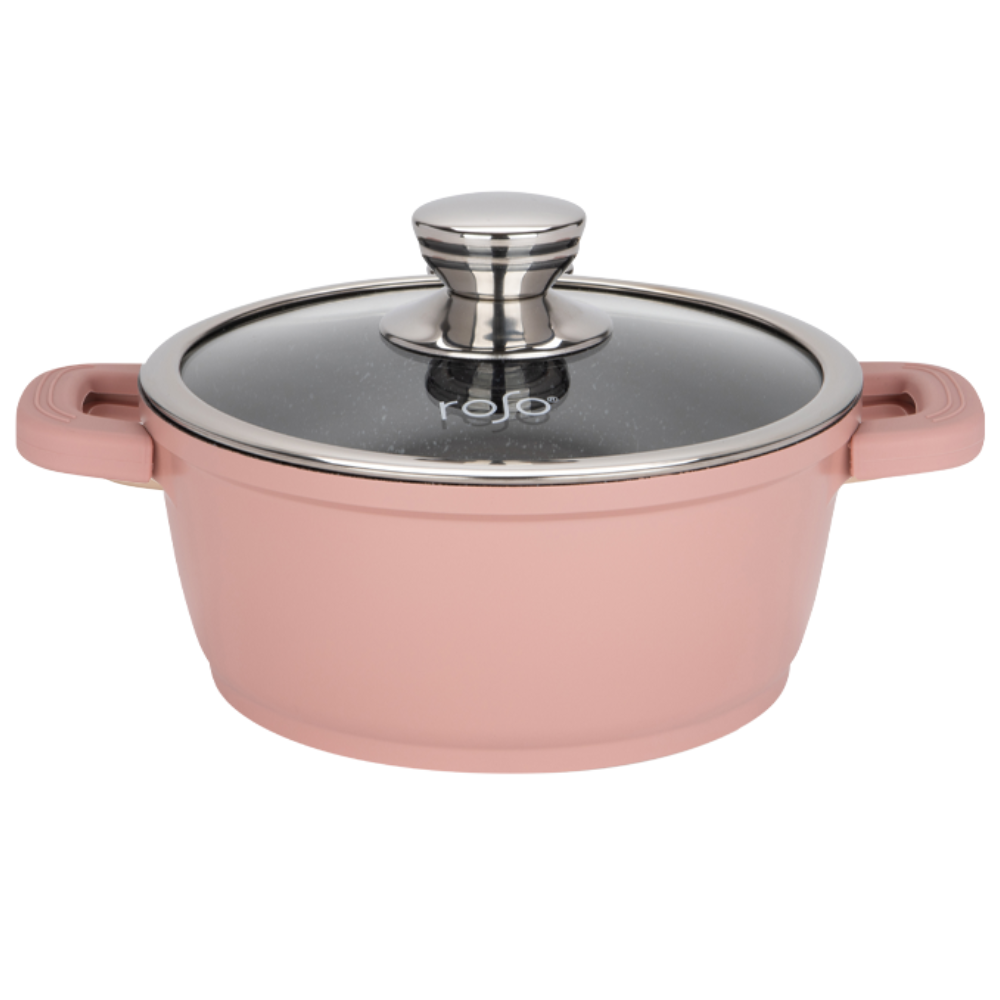 סיר 28 ס"מ ROSO Nordic - ורוד עתיק