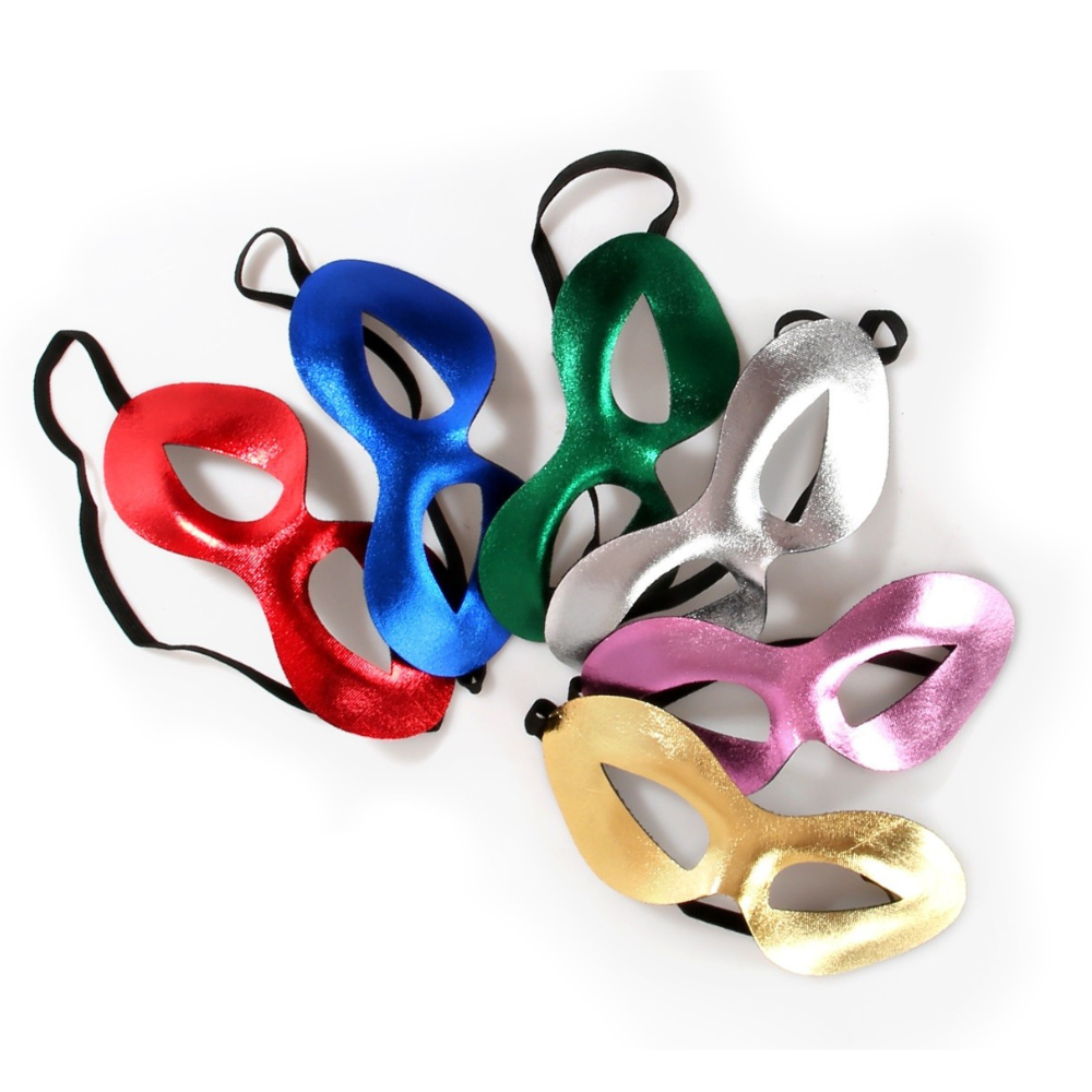 מסכה מטאלית לפורים - צבע משתנה