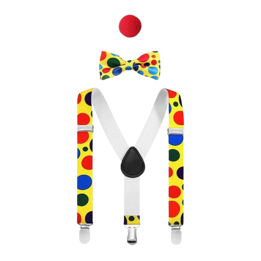 סט תחפושת ליצן לפורים