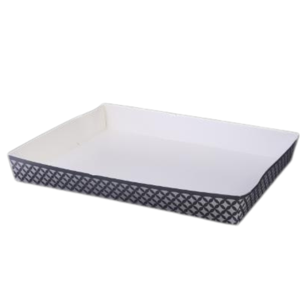 תבנית אפייה מנייר מלבנית גדול - דגם משתנה