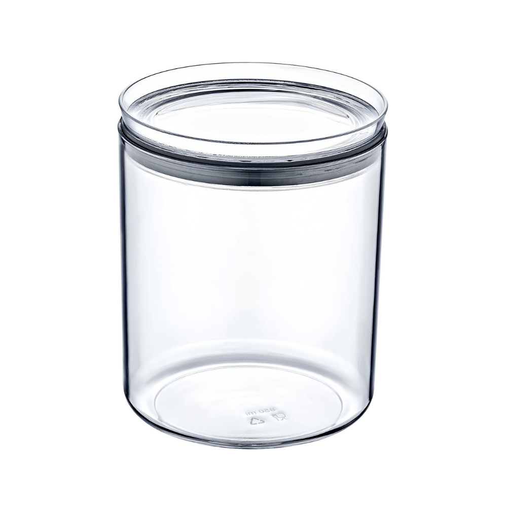 קופסת אחסון אקריליק עגול 850 מ"ל