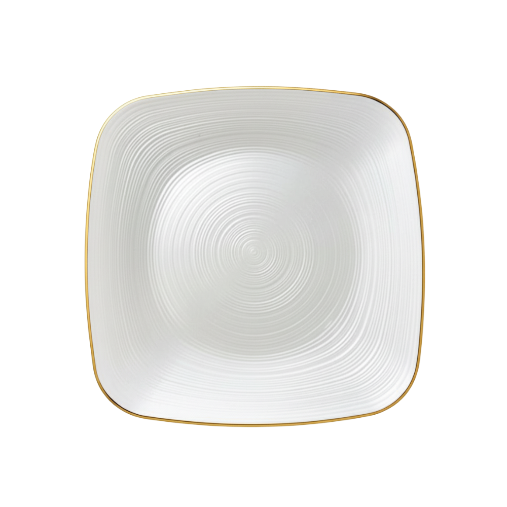 צלחת 8 פלסטיק מהודר שוהם 10 יח' - פנינה זהב