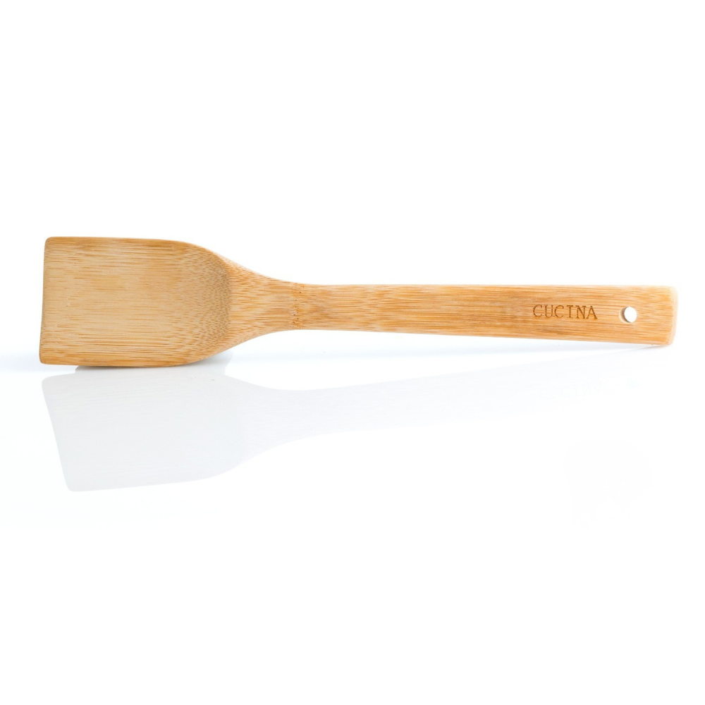 כף ערבוב מרובעת מעץ