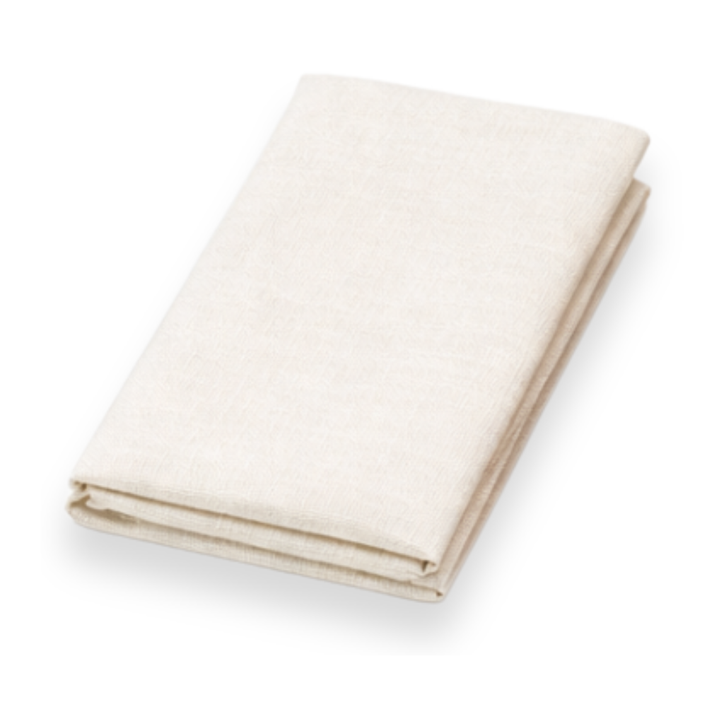 מפת שולחן בד יוטה - קרם