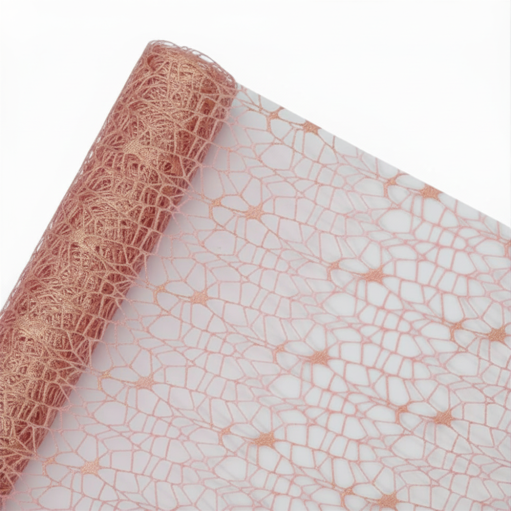 גליל ראנר רשת גסה - ורוד עתיק