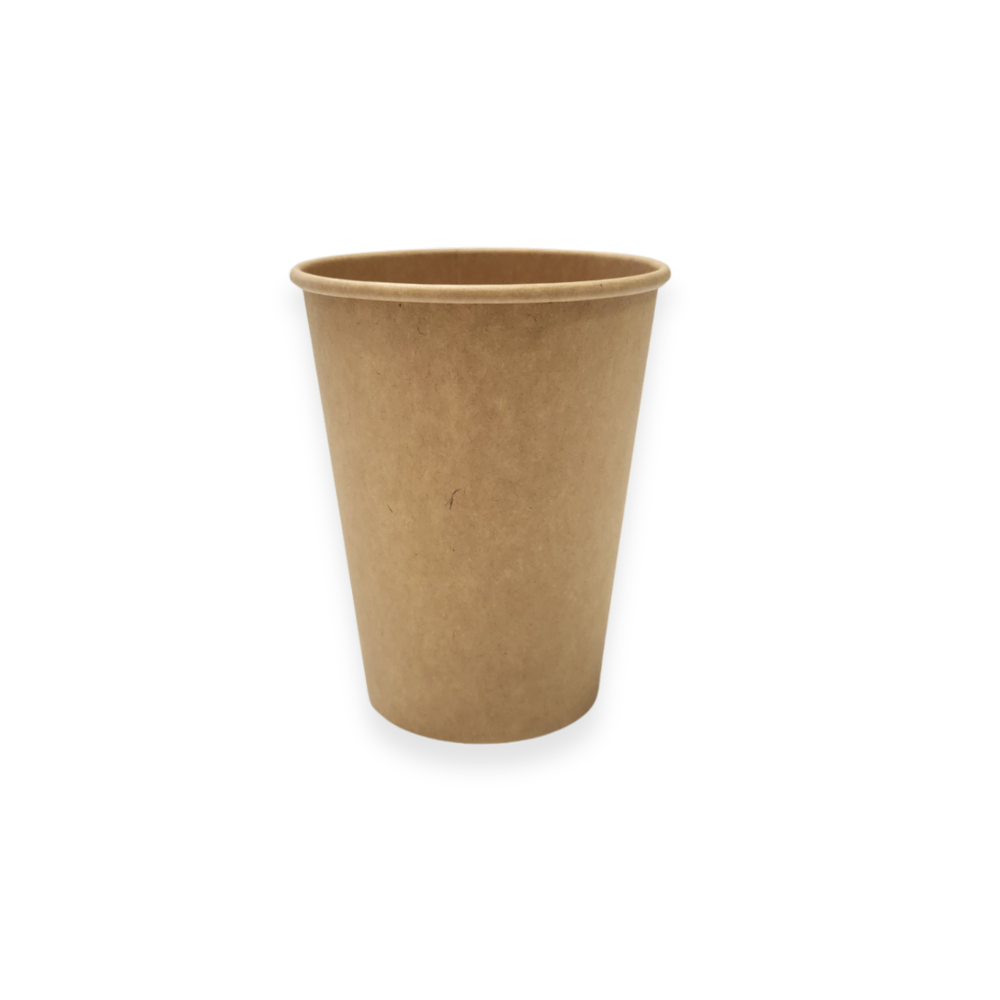 כוס נייר 9oz ארוז 40 - טבעי