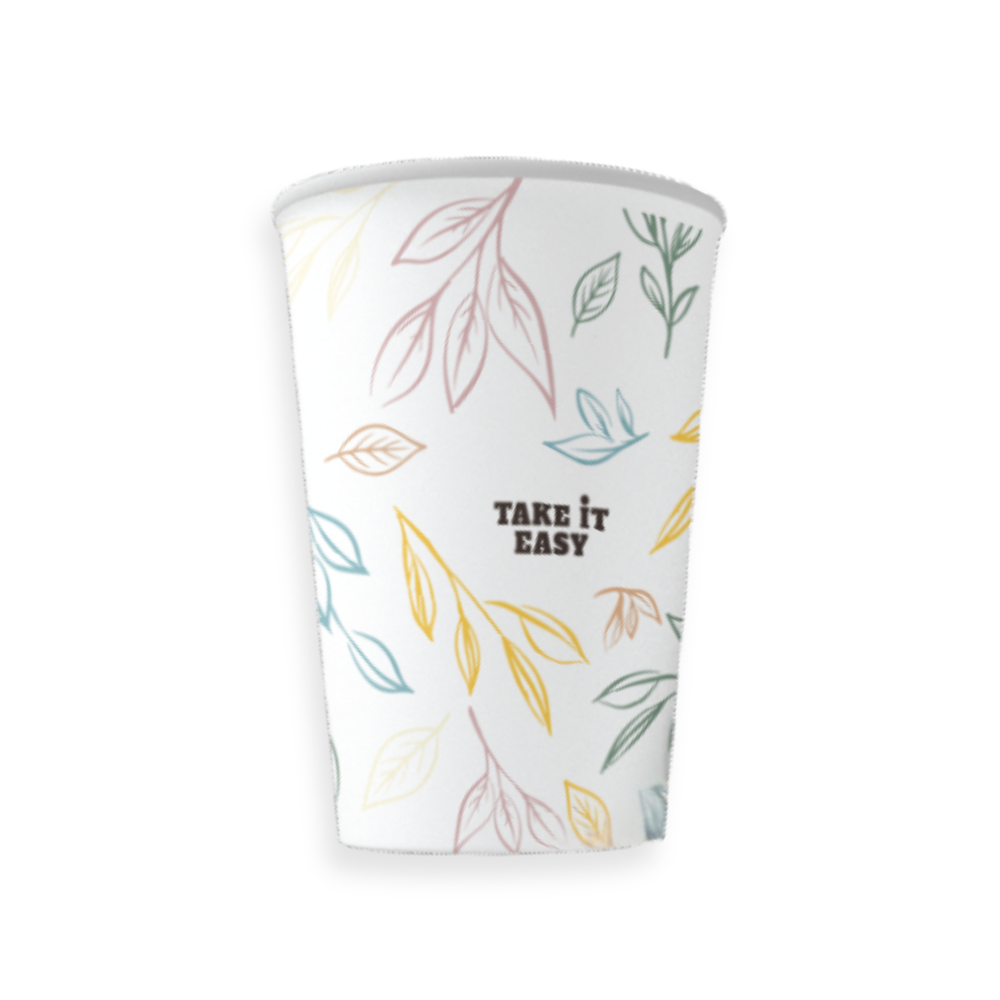 כוס נייר 12oz ארוז 25 - לבן