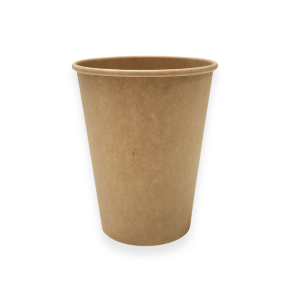 כוס נייר 12oz ארוז 40 - טבעי