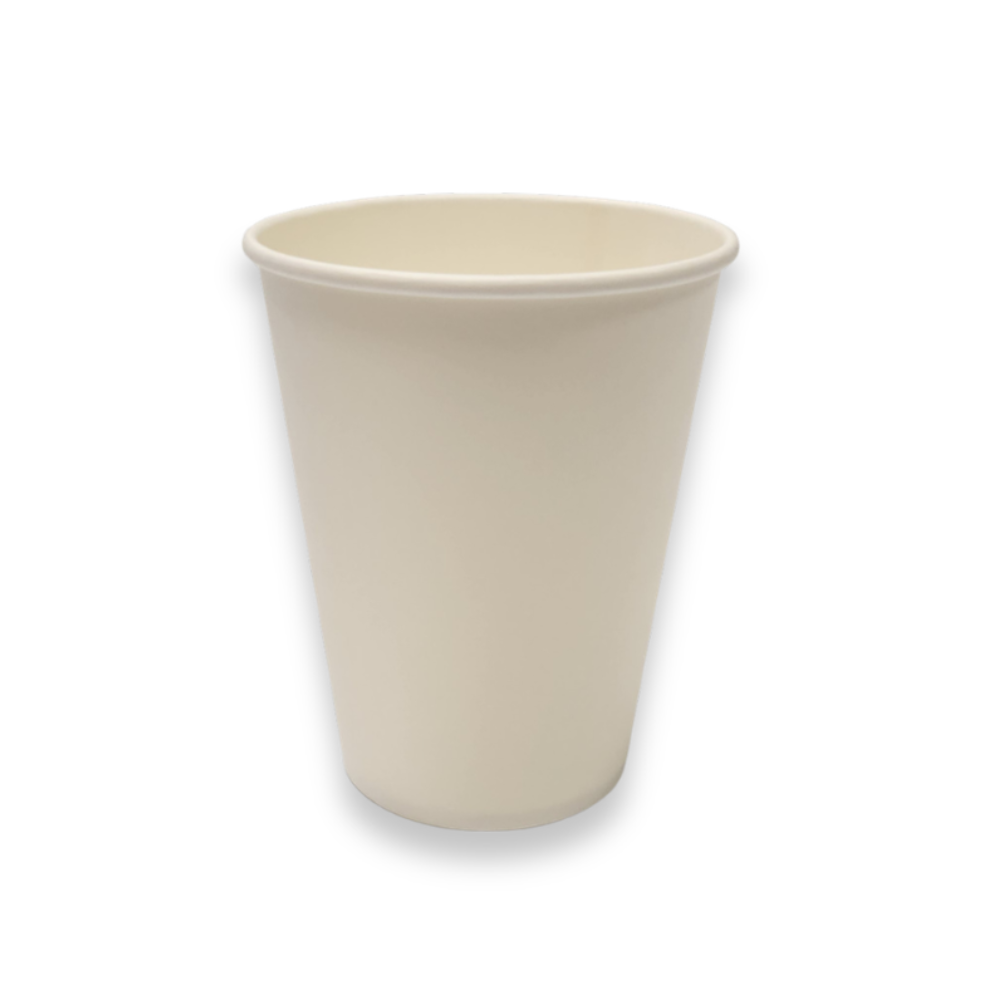 כוס נייר 12oz ארוז 40 - לבן
