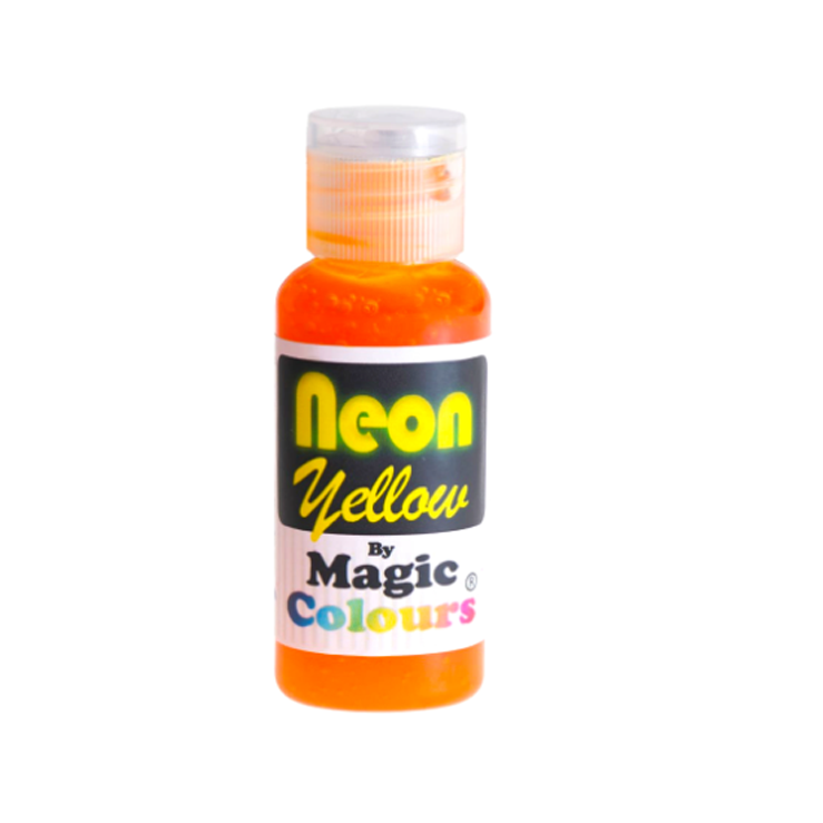 צבע מאכל ניאון - צהוב