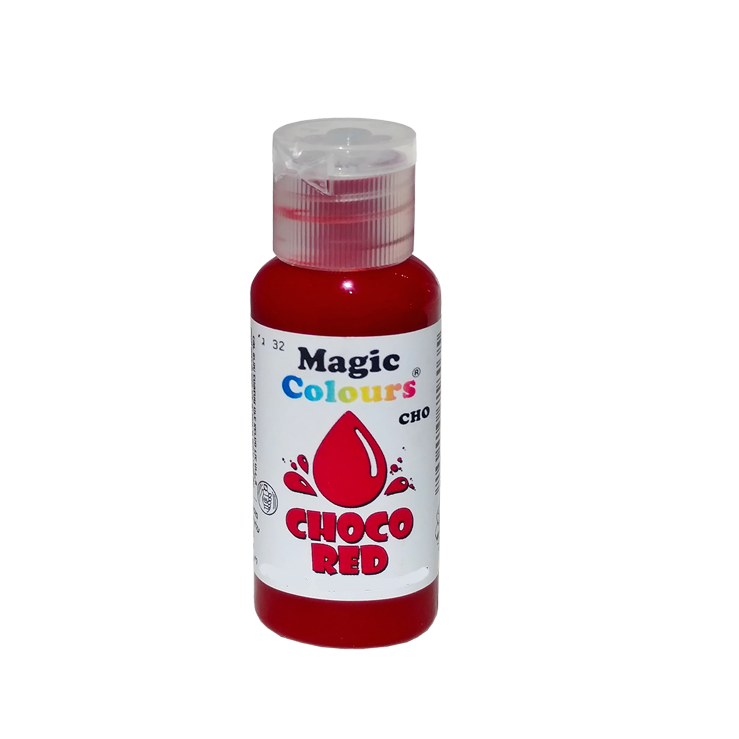 צבע מאכל לשוקולד - אדום