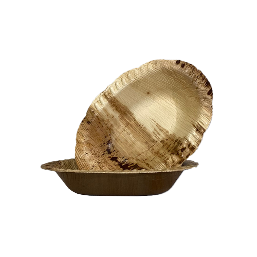 קסרול מתכלה עלי דקל ורד קוטר 8 יח' 