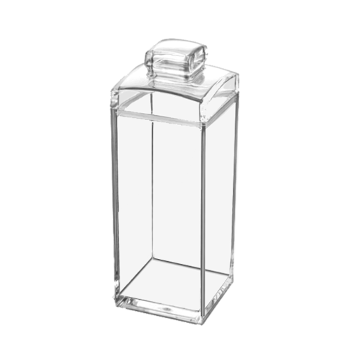 קופסת אחסון אקריליק יהלום 900 מ"ל