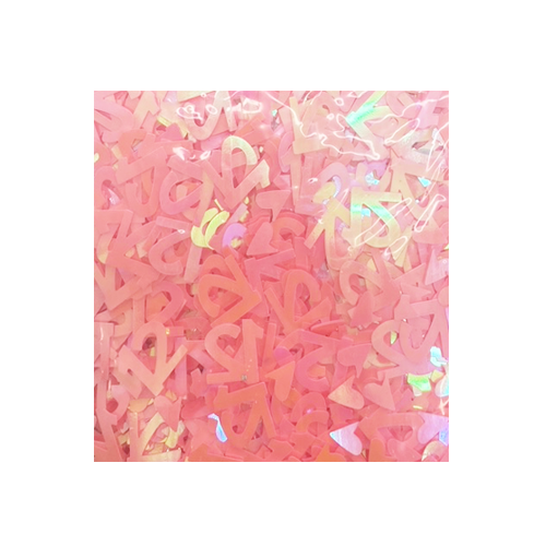 קונפטי לפיזור 12 לבת מצווה - ורוד
