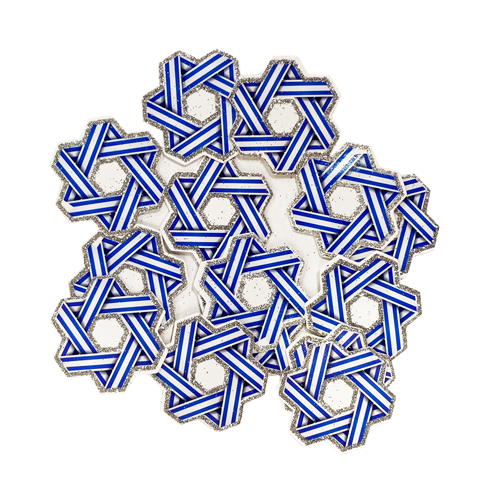 חיתוכי נייר ליום העצמאות - דגם משתנה