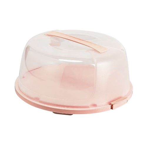 קופסא פלסטיק לעוגה לשימוש רב פעמי - צבע משתנה