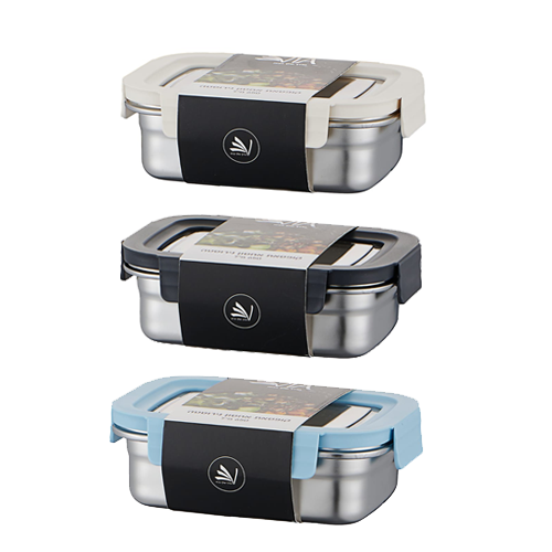 אירגונית נירוסטה 650 מ"ל - צבע משתנה