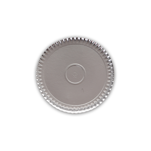 מגש קרטון  קוטר 28 ס"מ- כסף