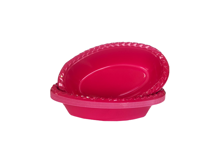 צלחת קסרול פלסטיק color ארוז 18 יח'- ורוד פוקסיה