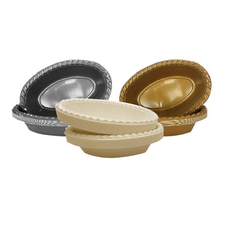 3 חב' צלחת קסרול 25 יח' - צבע משתנה 