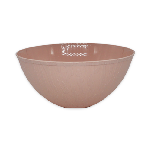 קערת פלסטיק מייפל גדולה - ורוד עתיק