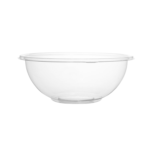 קערה פלסטיק בינונית - שקוף