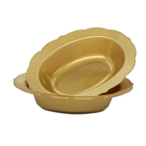 קערות הגשה כלנית 2 יח' -  זהב