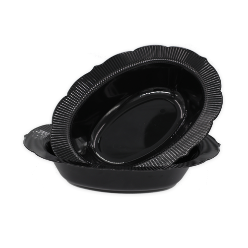 קערות הגשה כלנית 2 יח' -  שחור