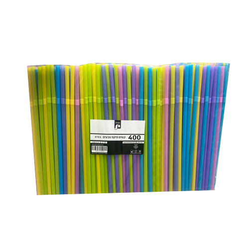 קשיות לשתייה 400 יח' - צבעוני