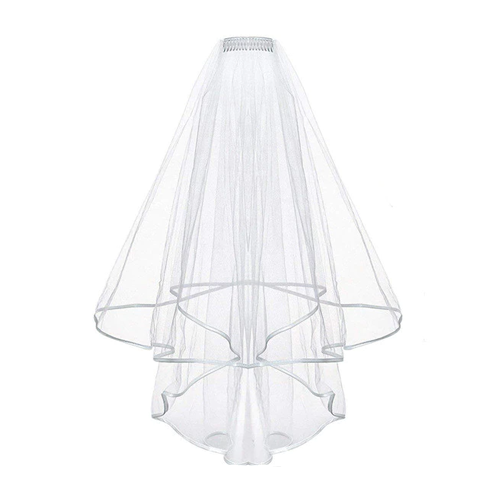 הינומה למסיבת רווקות - לבן