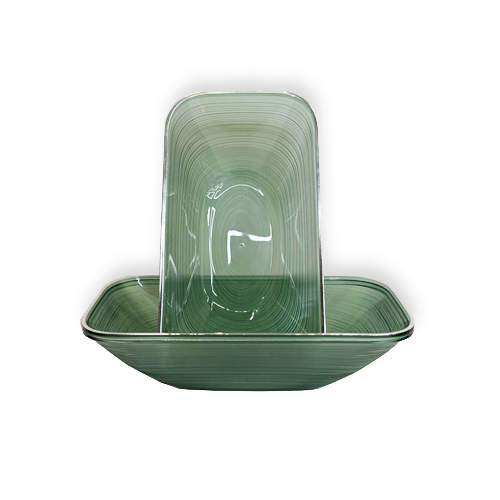 קסרול פלסטיק מהודר שוהם 10 יח' - טורקיז כסף