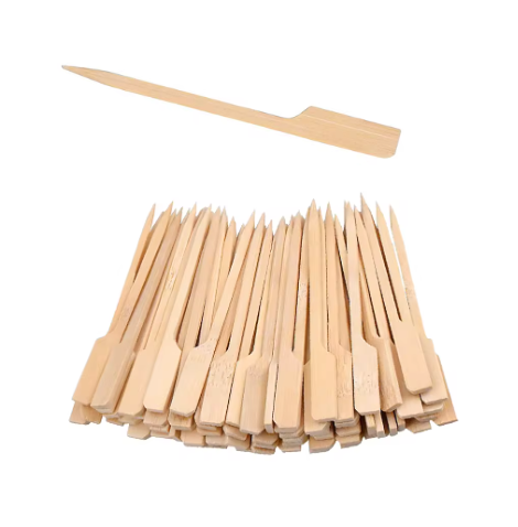 שיפודי עץ יקיטורי 100 יח' 15 ס"מ - טבעי