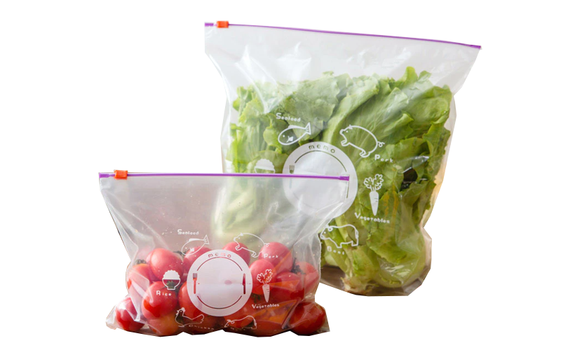 שקיות אוכל והקפאה