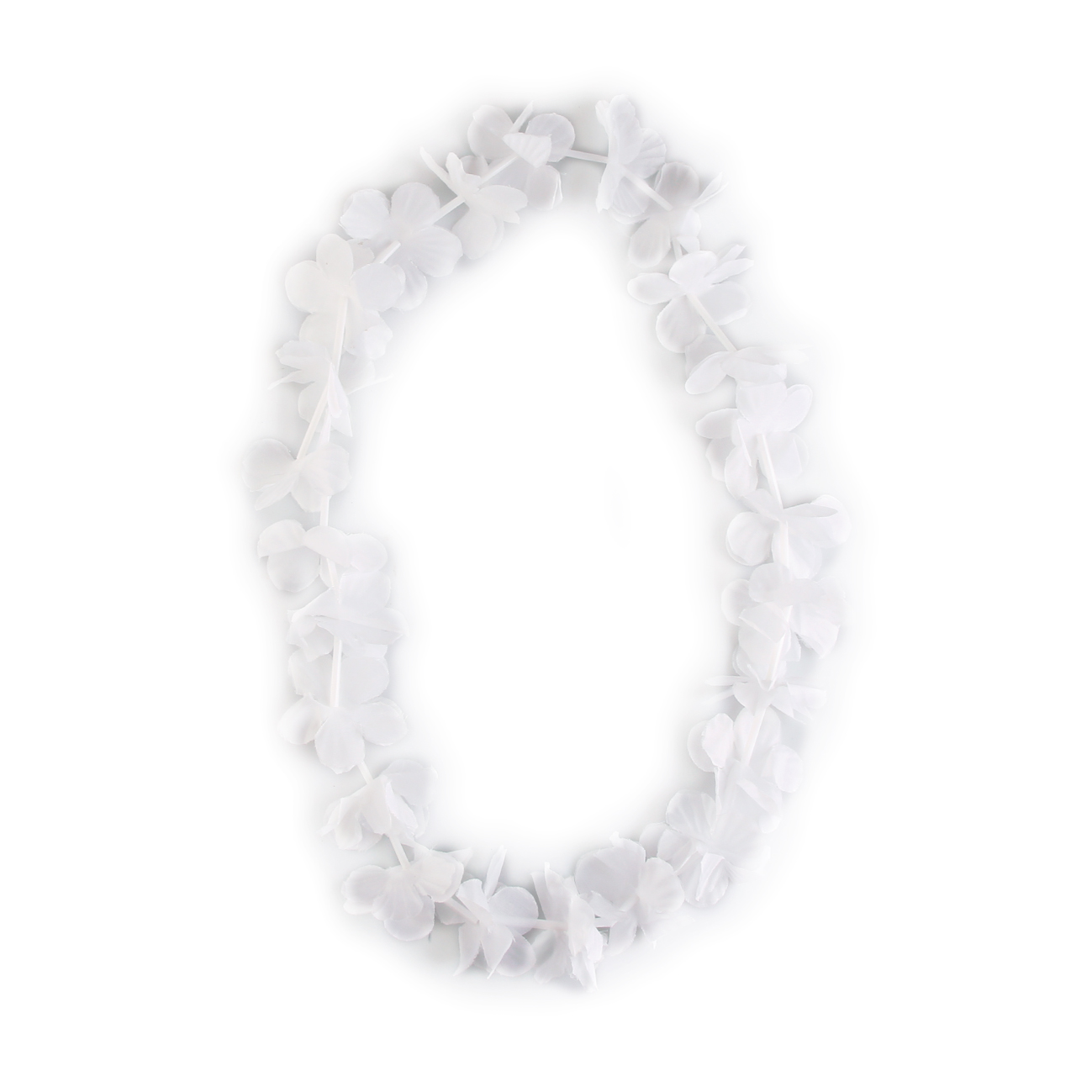 שרשרת הוואי - לבן