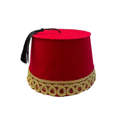 קופסא תרבוש למילוי בינוני - אדום