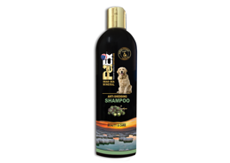 שמפו פטקס יעודי למניעת נשירה בכלבים מכל הגזעים עם מינרלים מים המלח ושמן קיקיון 400 מ"ל.