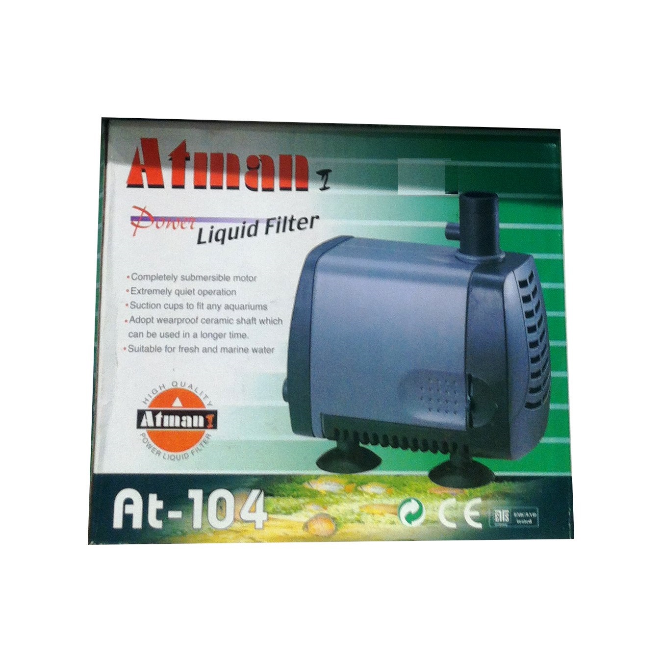 Atman power clearance liquid filter