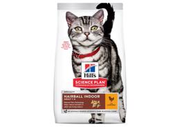 מזון לחתולים בוגרים הילס סיינס פלאן היירבול + אינדור 3 ק"ג