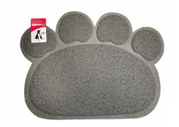 שטיחון לרגלי החתול בצורת כף רגל SUPER PETS