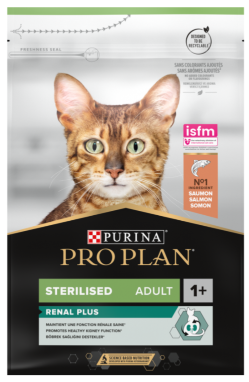 פרו פלאן STERILISED סלמון לחתול בוגר מסורס/מעוקרת 