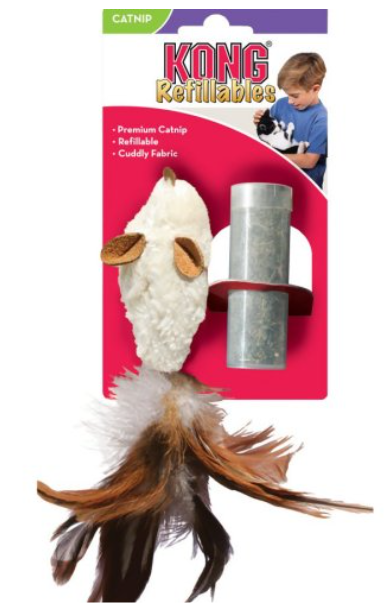 קונג לחתול בובת עכבר+קטניפ